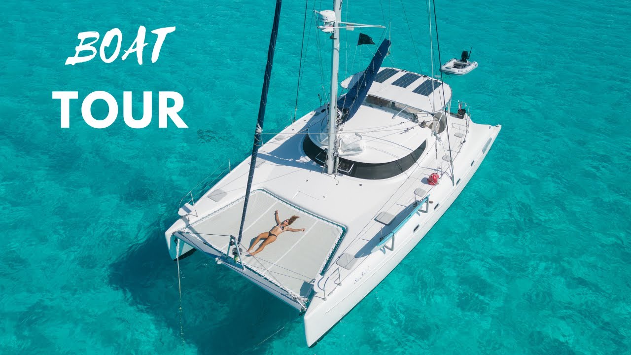 Экскурсия на нашем 46-футовом парусном катамаране FOUNTAINE PAJOT BAHIA