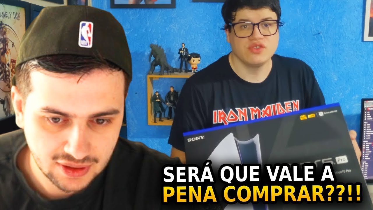 O GAMES EDUUU COMPRO UM PS5 PRO DE R$ 7.000 E TESTOU - GABE REAGE