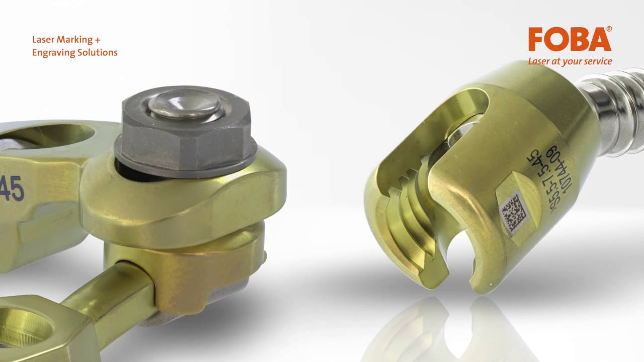 FOBA Laser Marking + Engraving Solutions