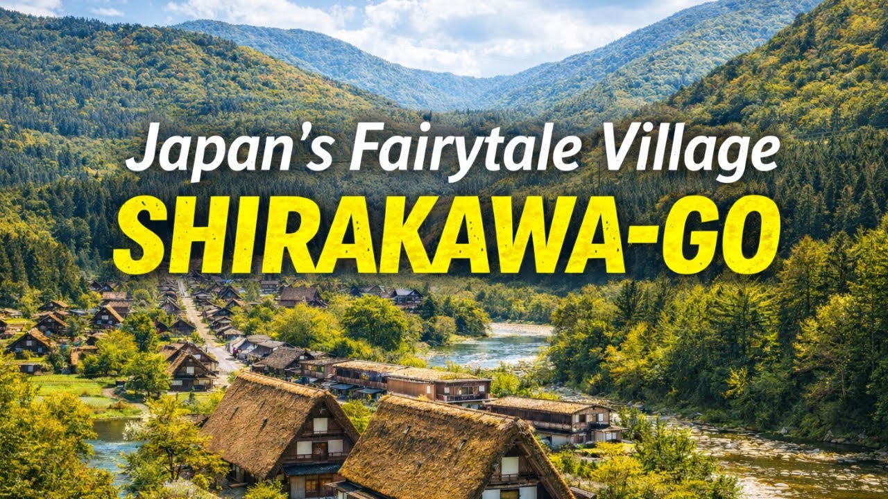 A walk through Japan's Village: Shirakawago | Japan Vlog Ep. 7