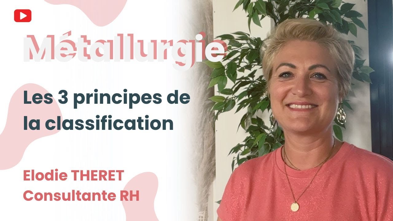 💼Les 3 principes de la classification dans la métallurgie