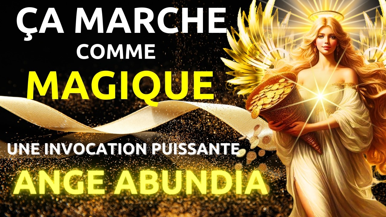 🍀 Invocation puissante &agrave; l'ANGE ABUNDIA : Prosp&eacute;rit&eacute; imm&eacute;diate dans votre vie ! 💸