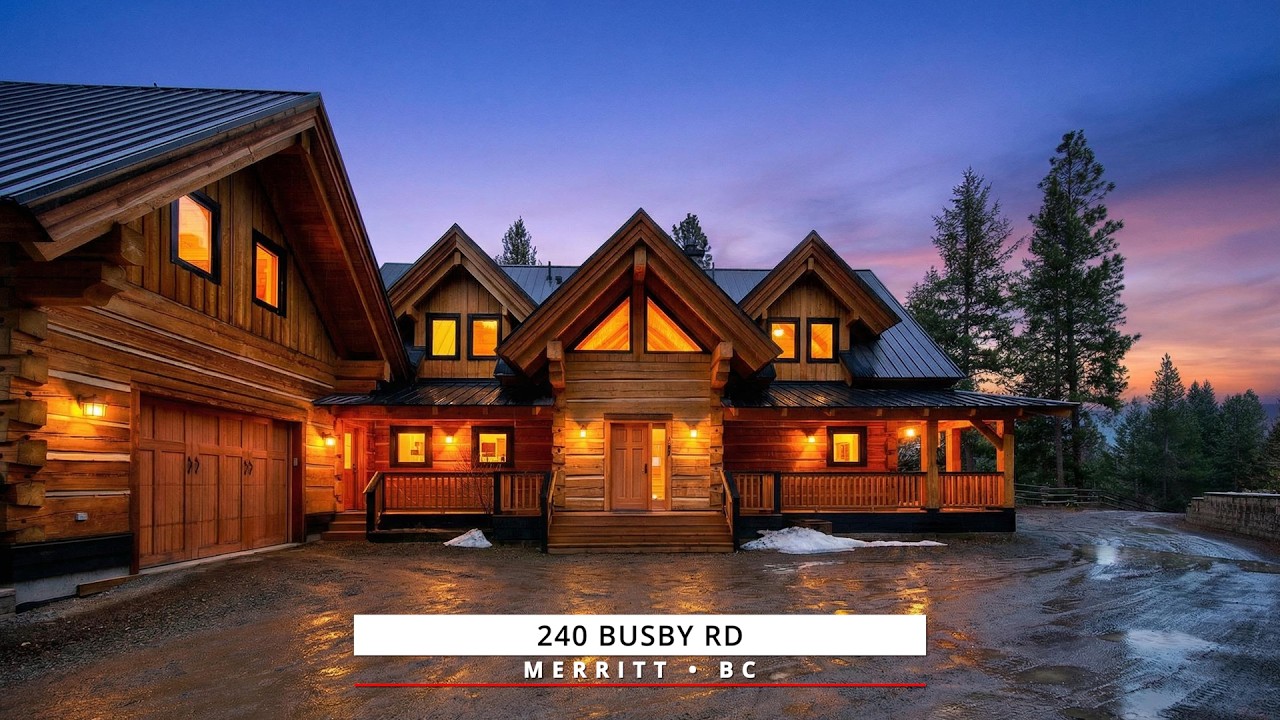240 Busby Rd • Real Estate Video Tour in Merritt BC