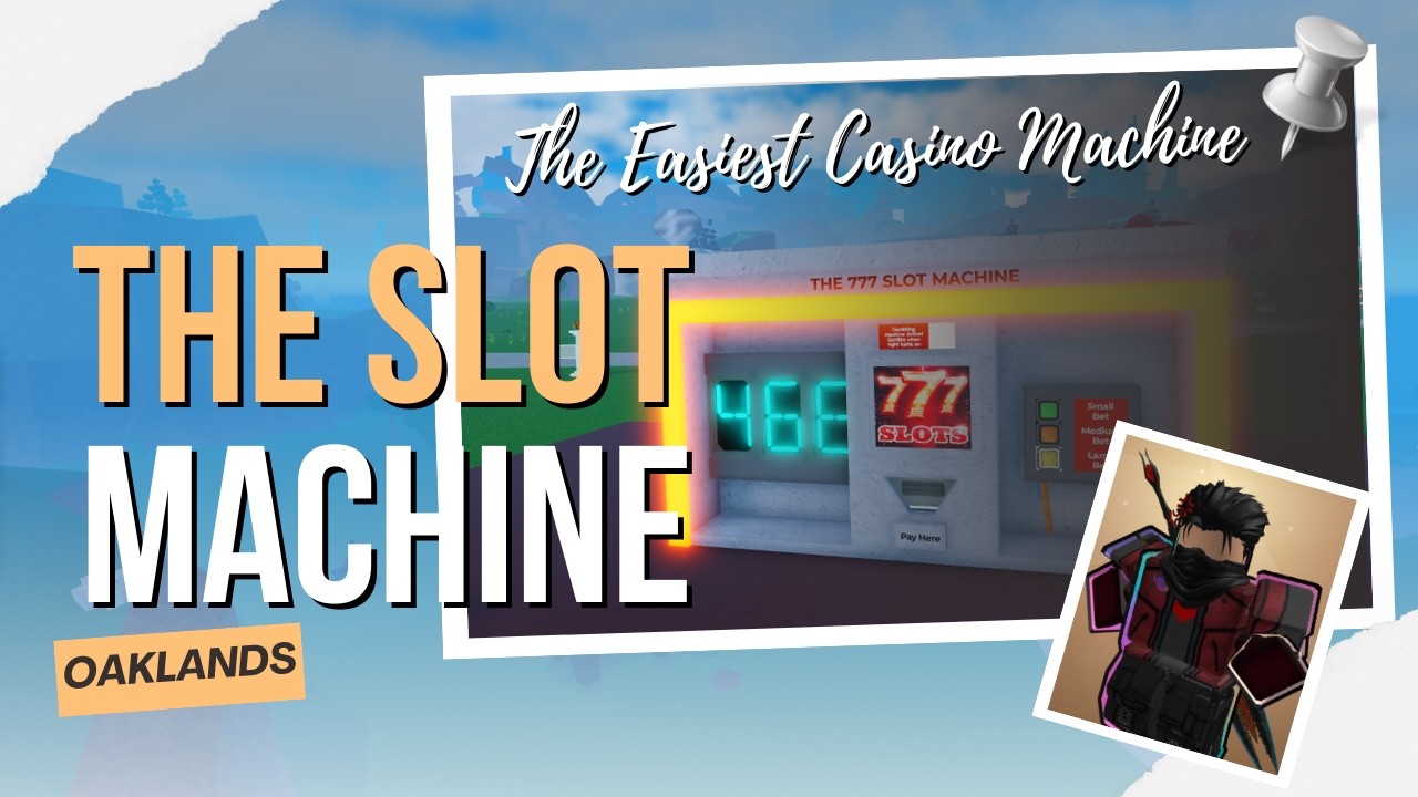 Starter Gambling Machine Build Guide | Oaklands Roblox