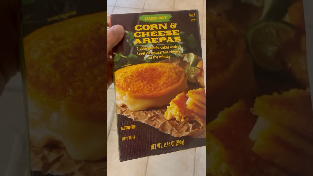 Cooking Trader Joe&rsquo;s Corn and Cheese Arepas