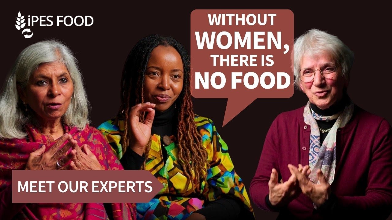 WOMEN GROW, COOK & SUSTAIN OUR FOOD. IT'S TIME TO RECOGNIZE THEM