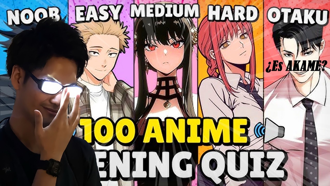 🟧ANIME OPENING QUIZ 🎶¿Podrías adivinar estosANIMES por su OP?.  Ni siquiera un OTAKU podria.