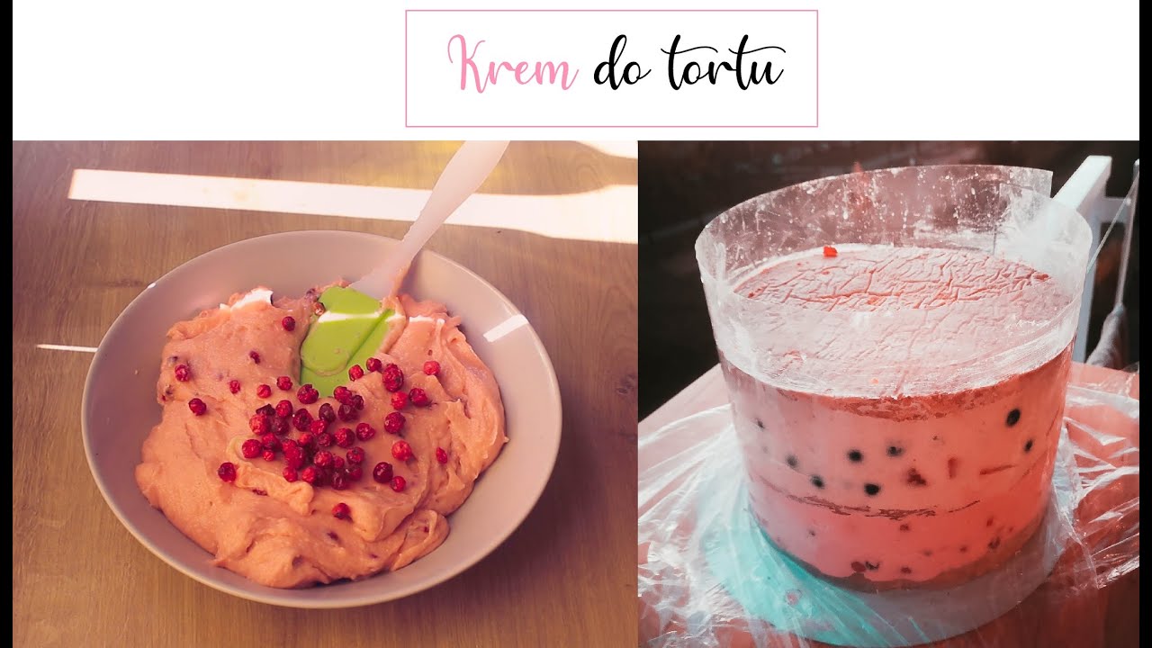 🍰 Wegański, bez laktozy - KREM DO TORTU sernikowy