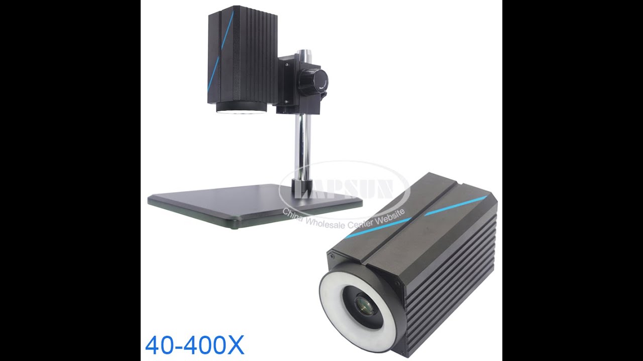 Lapsun 40X-400X Automatic Zoom Monocular HDMI USB 1080P 60FPS All-in-one Integrated Microscope A322