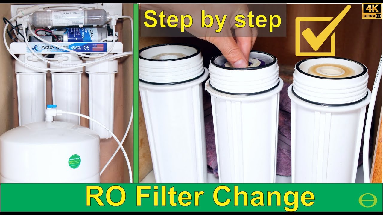 How to Change All Filters on a 6-Stage Reverse Osmosis (RO) Water Filter System - Step-by-Step Guide