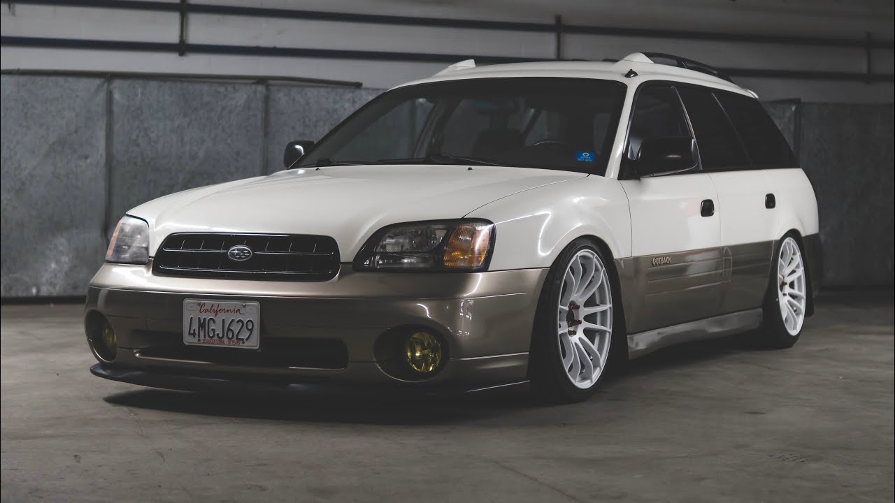 Cole's Slammed Subaru Outback || 4K