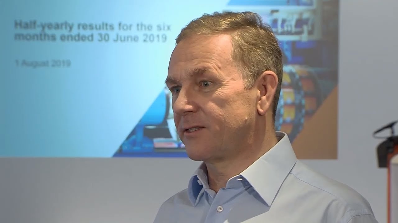 Peter Oswald, Group CEO, discusses Mondi’s Half Year 2019 results