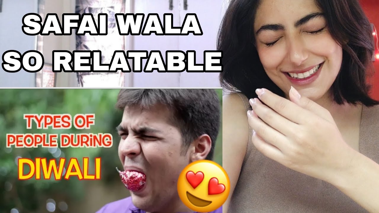 @ashish chanchlani vines 'Types Of People During Diwali | Ashish Chanchlani' Reaction