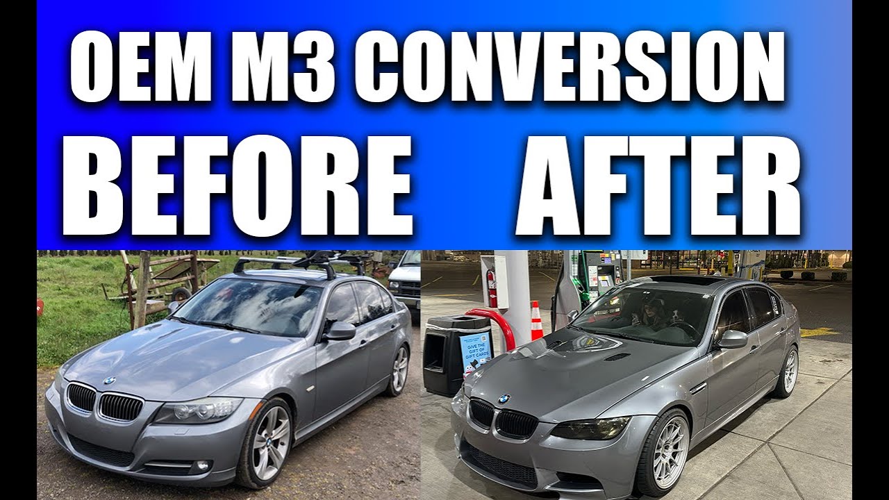 335i to M3 Conversion, Front - E90 Non-M to E90 M3 Front end conversion - HARD