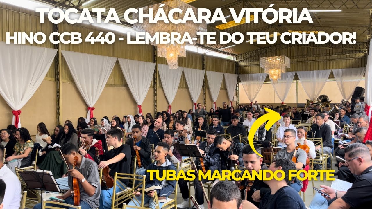 HINO CCB 440 - LEMBRA-TE DO TEU CRIADOR! - TOCARA CHÁCARA VITÓRIA | TUBAD MARCARAM FORTE