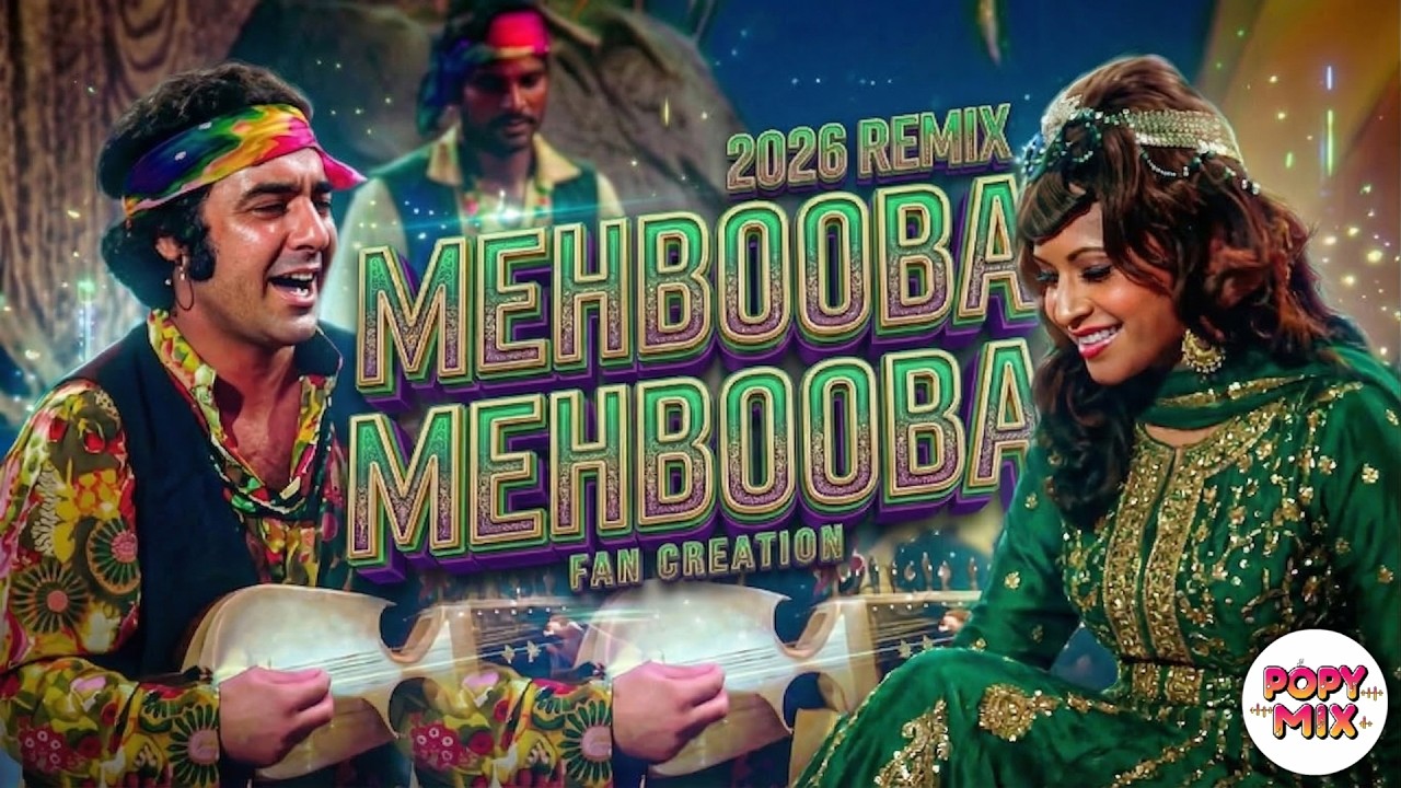 Mehbooba Mehbooba 2026 REMIX | Sholay 1975 | Amitabh Bachchan | Bollywood Dance | POPYMIX | Track 2