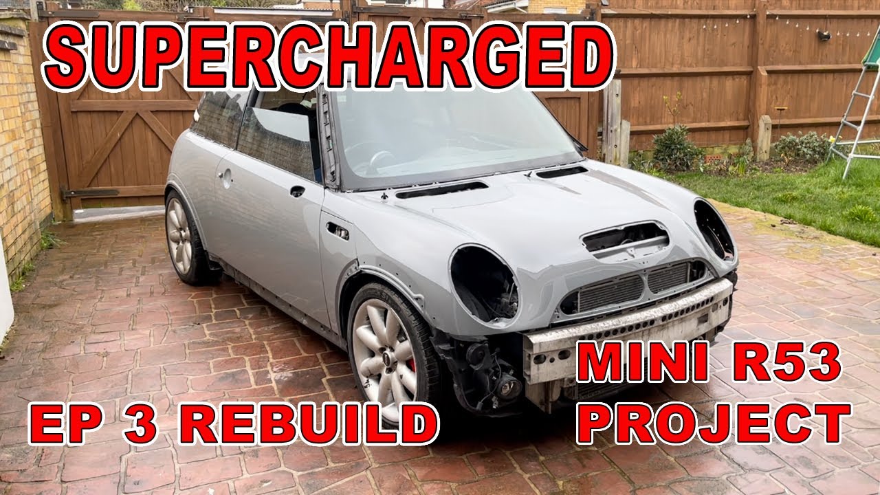 Mini Cooper S R53 Supercharged Cat S rebuild Part 3