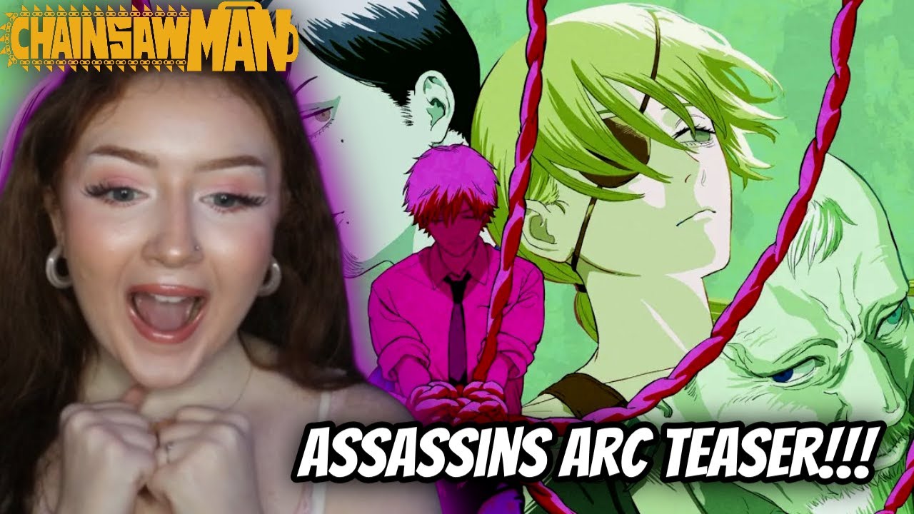 Chainsaw Man Assassins Arc Teaser Trailer REACTION