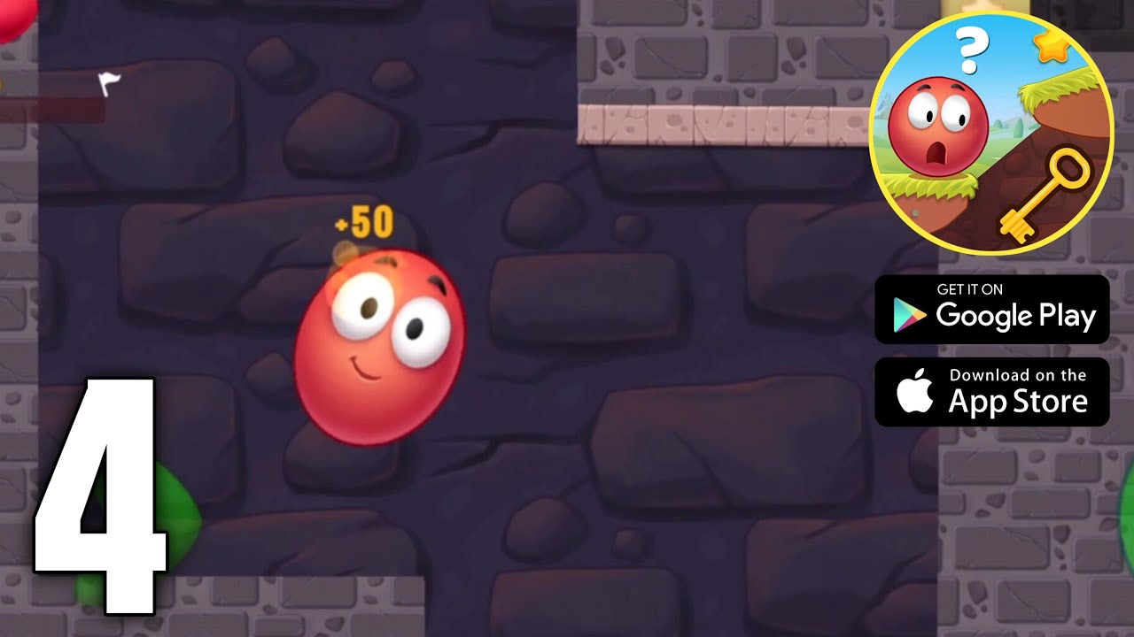 Red Ball: Secret Adventure Part 4 | Gameplay Walkthrough | Levels 31-40 | (iOS & Android)