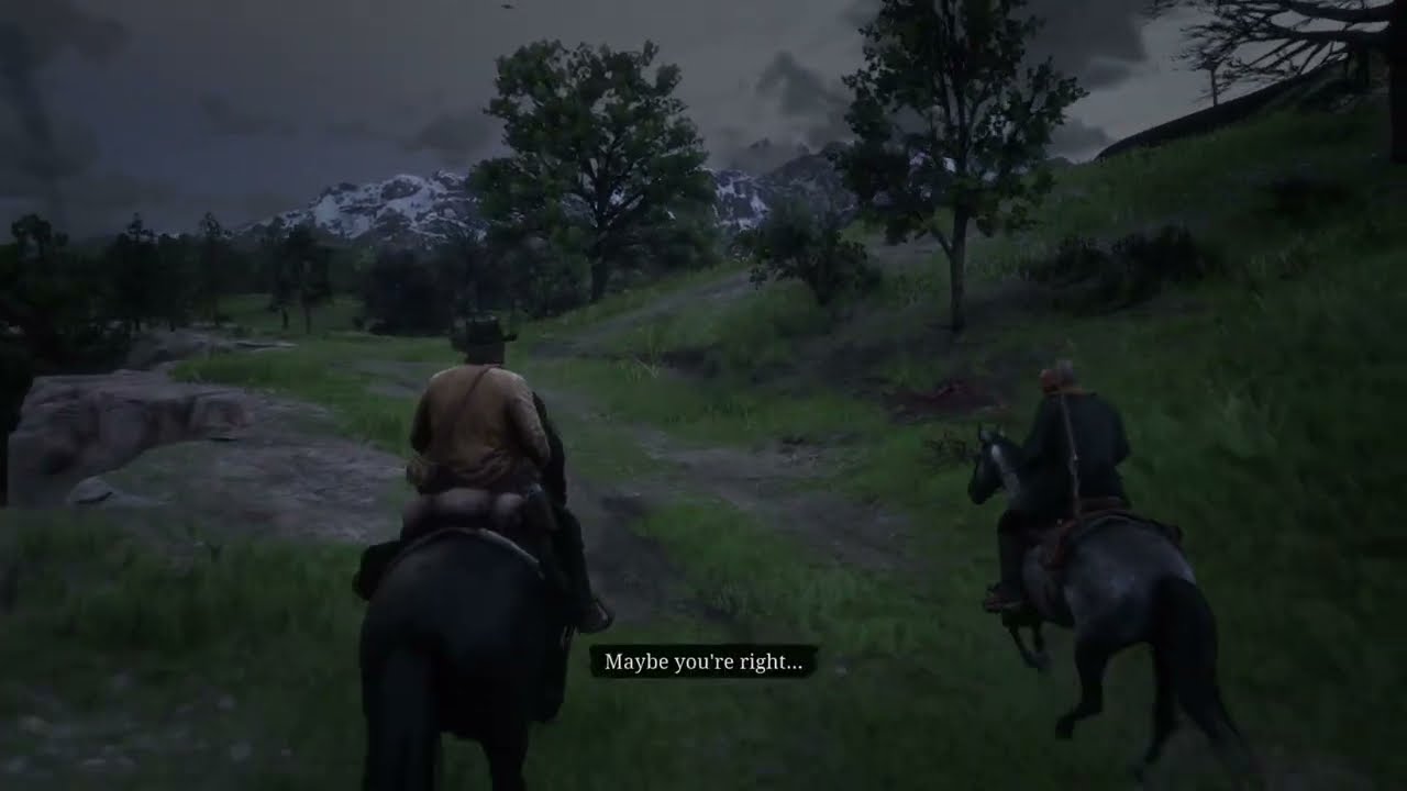 D | Hosea and Arthur talk about Mac, Davey and Jenny | RDR2