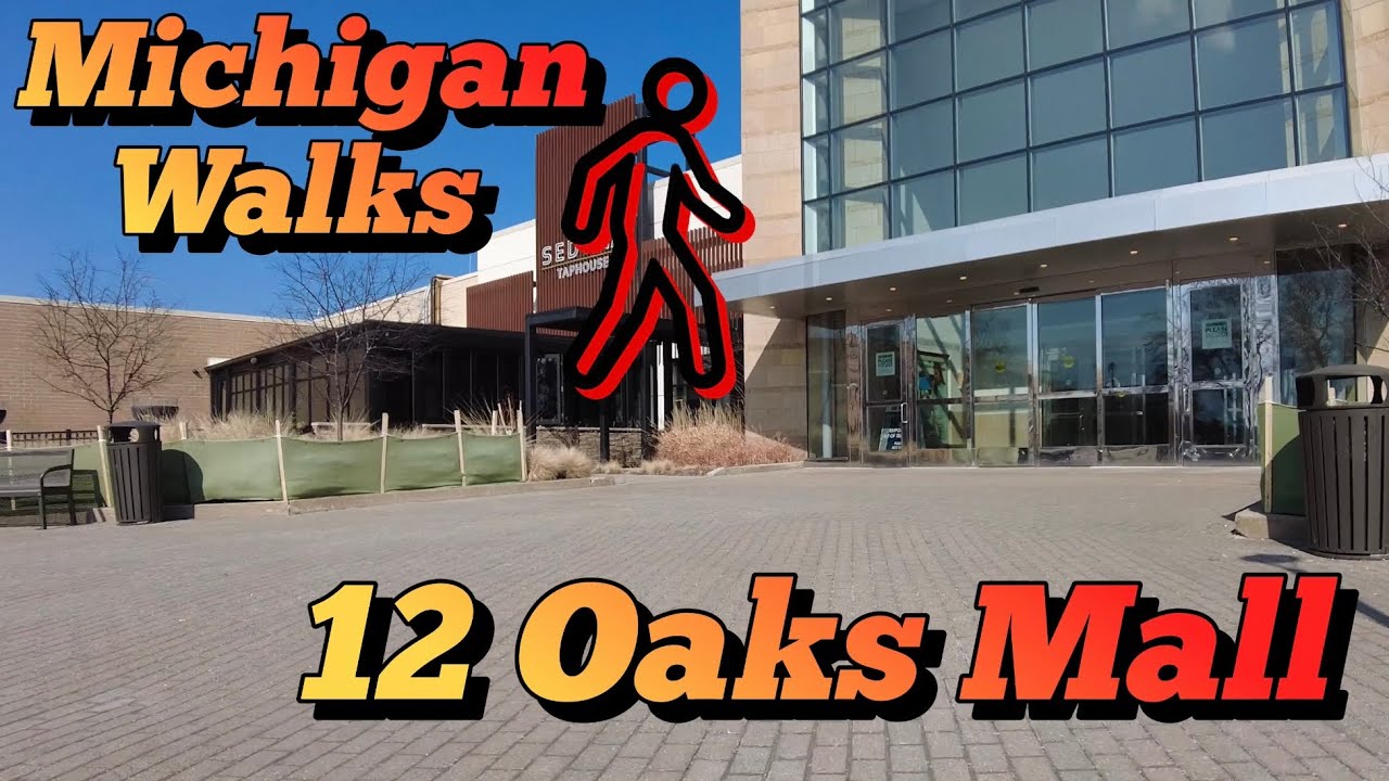 Quick Walking Video In 12 Oaks Mall Novi, MI / 4K
