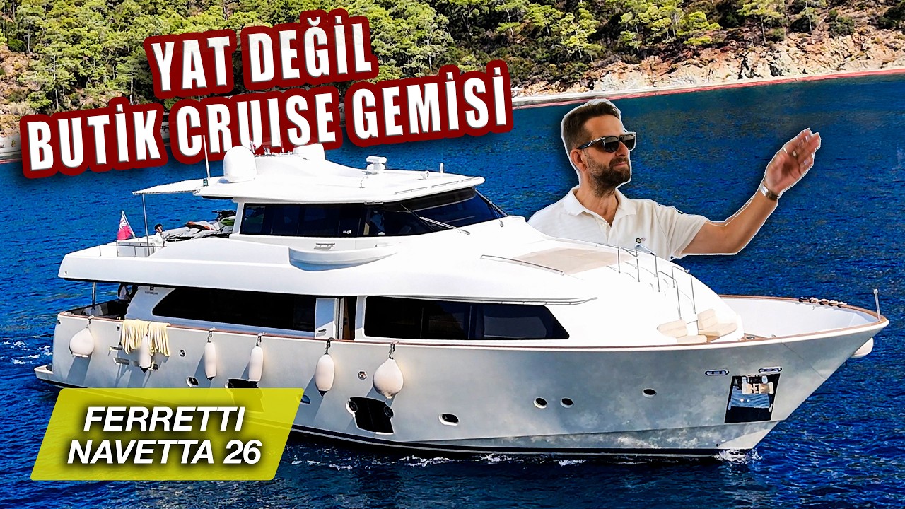 Ferretti Navetta 26 – Gördüğümüzde Şok Olduk! Bu Nasıl Konfor? 😱 | MYTY 10.BÖLÜM