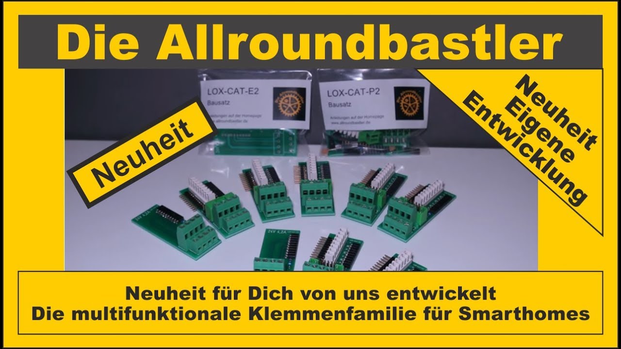 Neuheit: Multifunktionale Adapter-Klemmleisten für das Smarthome