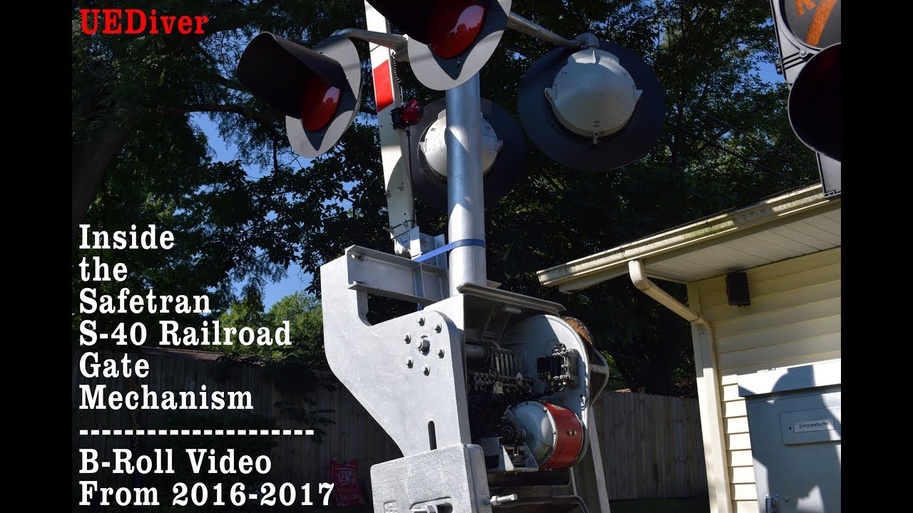 Inside the Safetran Gate Mechanism, B Roll Video from 2016 and 2017