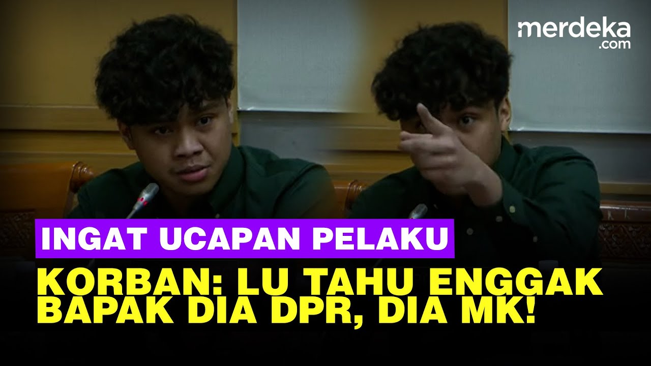 Korban Bully SMA Binus Diejek Bau Sampah, Teringat Ucapan Pelaku "Bapaknya DPR dan MK"