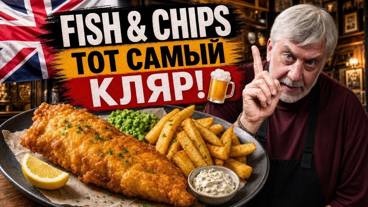 Fish & Chips ⭐ Британская классика! 🐟🍟