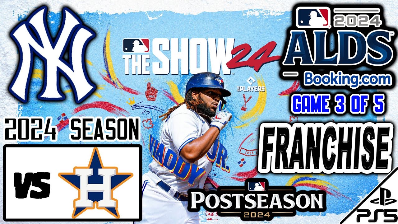 MLB The Show 24 | FRANCHISE | 2024 | ALDS | Game 3 | at Houston Astros (1/23/26)