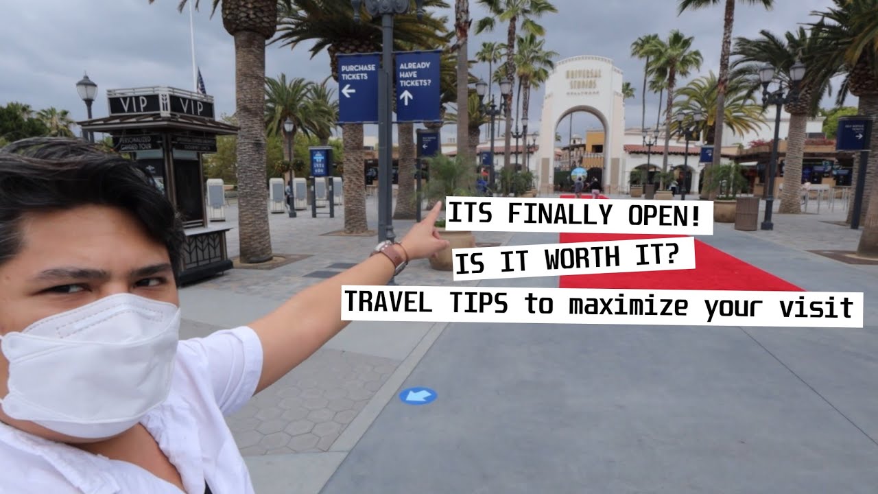 UNIVERSAL STUDIOS HOLLYWOOD REOPENS! IS IT WORTH IT? + Travel Tips to maximize your visit!