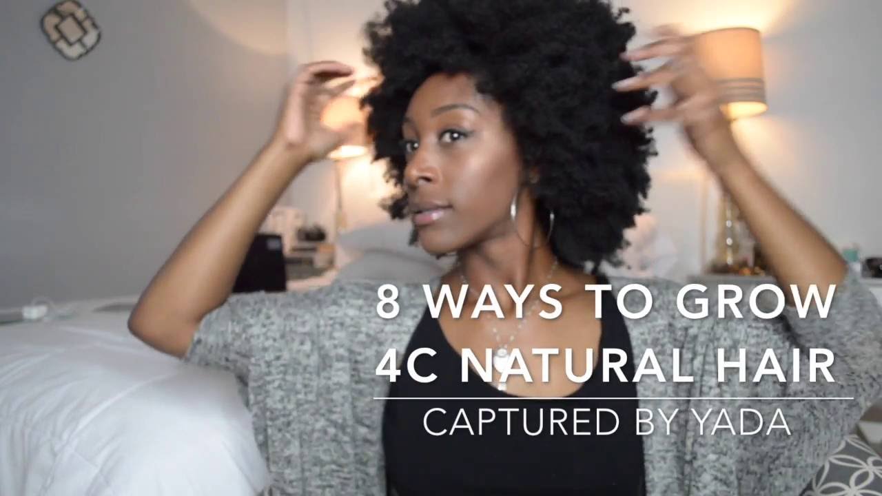 8 Tips to grow 4c natural hair