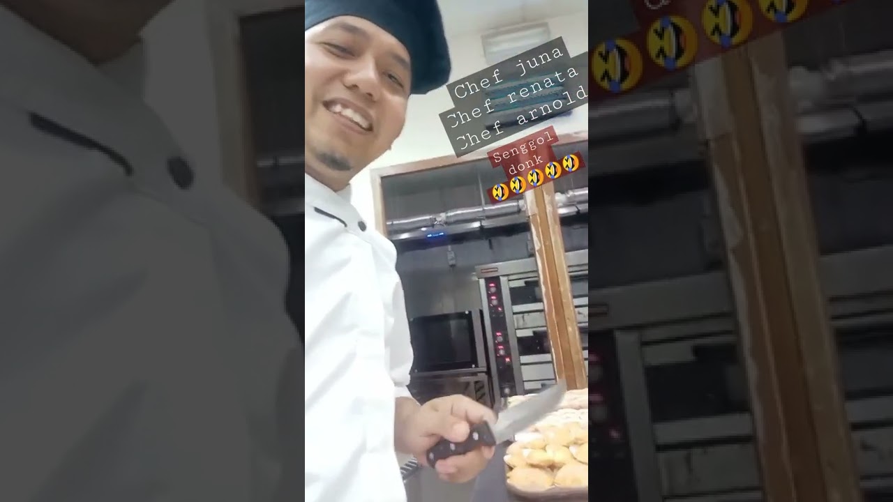 SENGGOL DONK CHEF 😀😀😀 #chefjuna #chefarnold #chefrenata