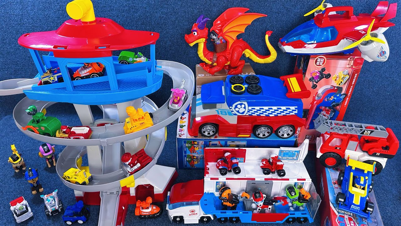 17 Minutes Satisfying with Unboxing Super Cool Paw Patrol Toys Collection ASMR | Review Toys