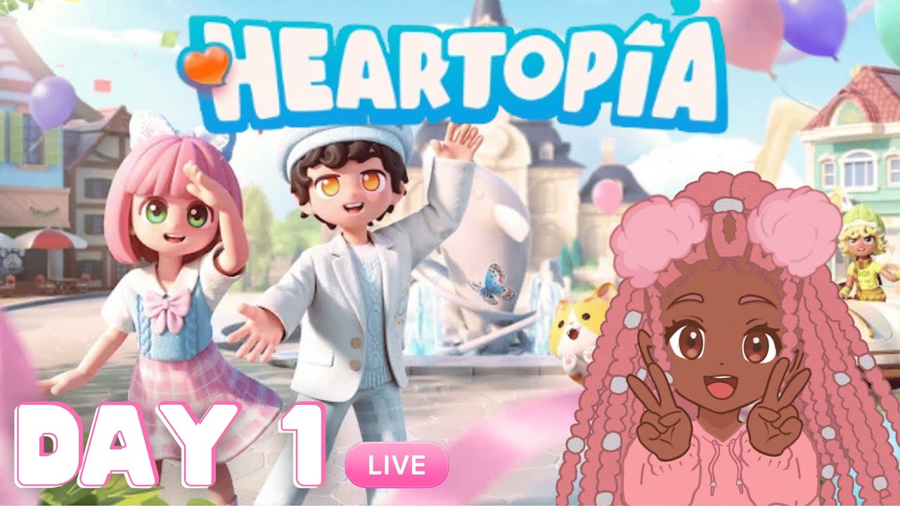 Starting my new life in Heartopia! (Day 1)