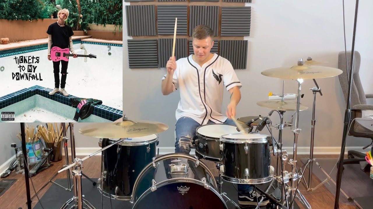 Drunk Face Drum Cover (Machine Gun Kelly)
