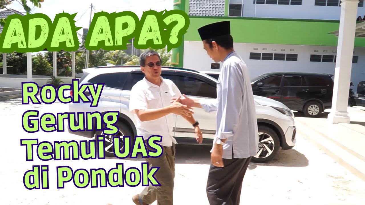 Terbaru‼️UAS Siap Jadi Saksi Rocky Gerung | Dijamu Nasi Kuning & Durian | Ma'had Az Zahra, Kampar