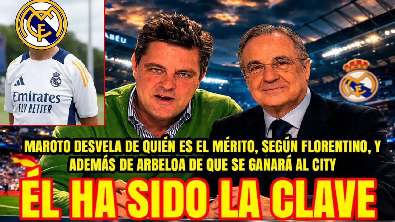 🚨FUE LA CLAVE | Maroto desvela El hombre a la SOMBRA de Arbeloa que fue el artífice de la victoria 