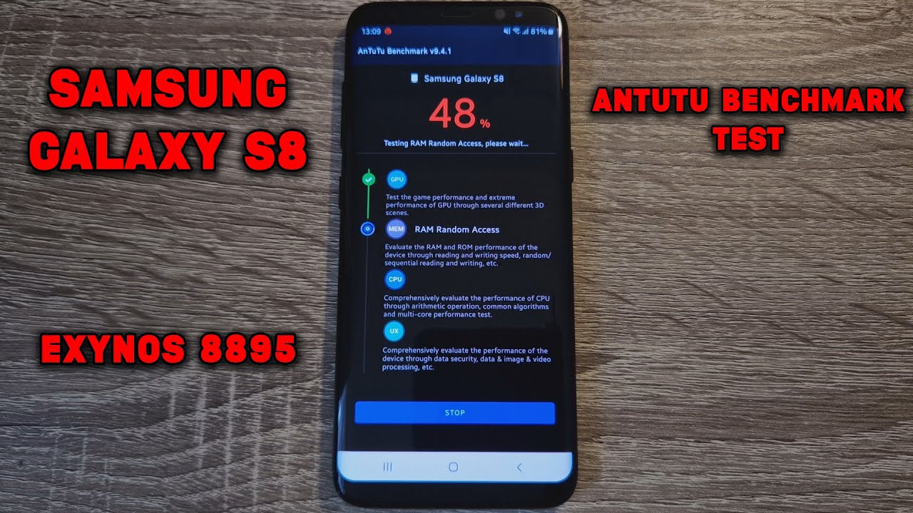 Samsung Galaxy S8 / Exynos 8895 - AnTuTu Benchmark Test (2022)