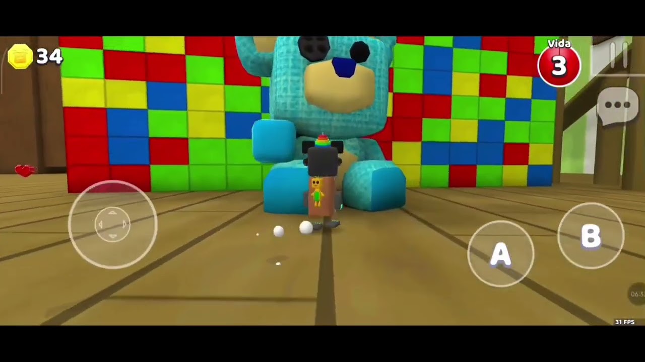 Jugando super bear:D(parte 1)