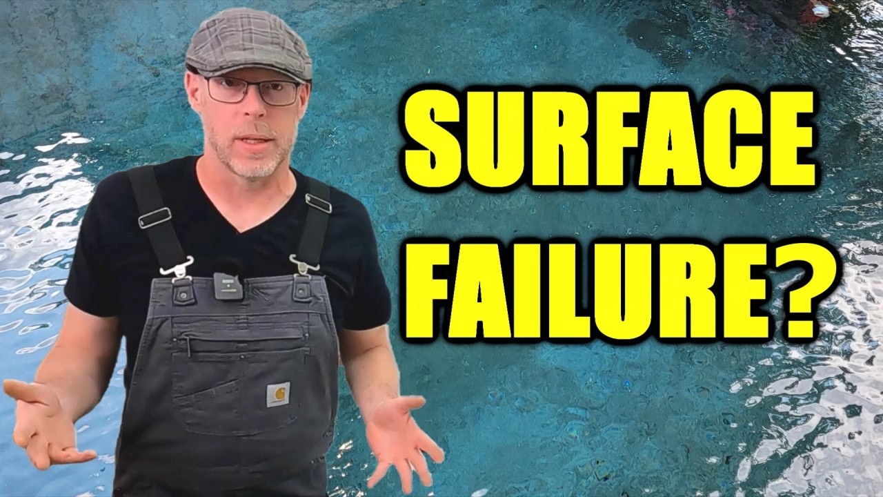 Reflecting Pool Surface Failing - What Could Make This Happen?