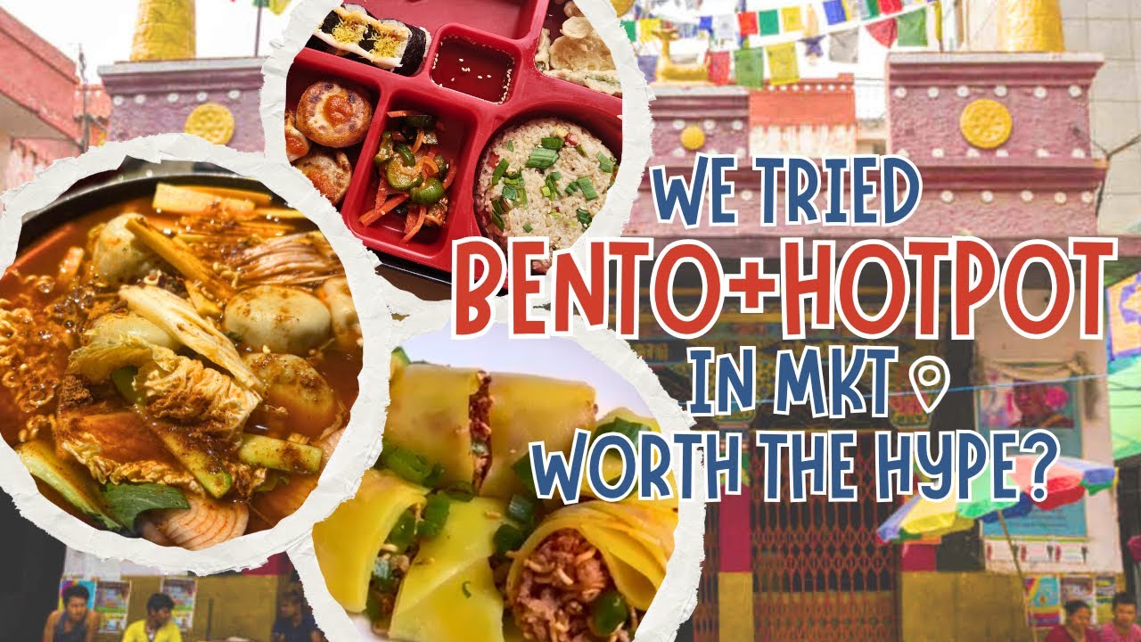 Majnu-Ka-Tila | Food Vlog 🍱🔥| First Time Bento Box & Hotpot | T3U