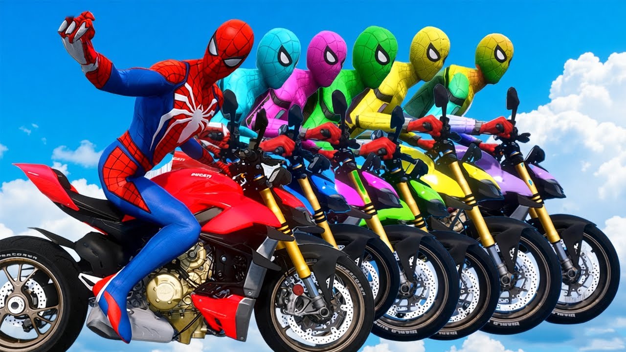 Spider-Man Rescue batman vs iron man vs venom funny Game GTA 5 superheros - Spider cool #51