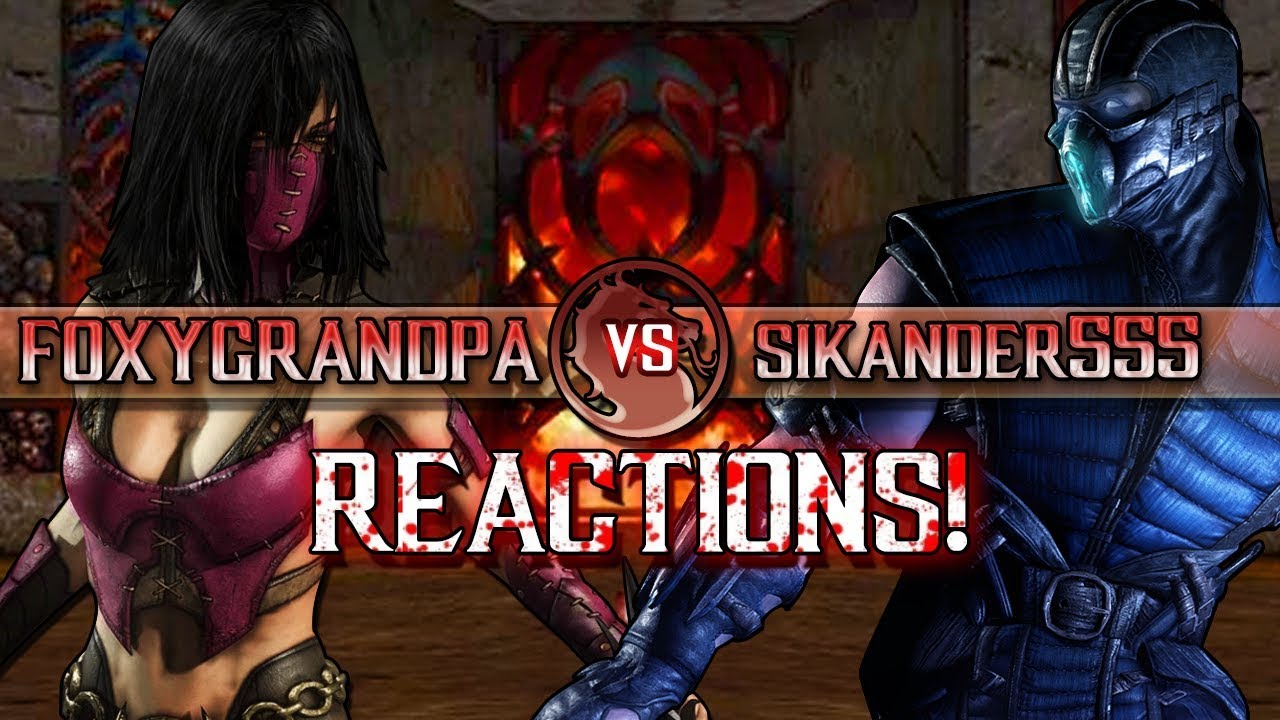 Mortal Kombat X: AFoxyGrandpa vs Sikander555 FT10 (REACTIONS!)