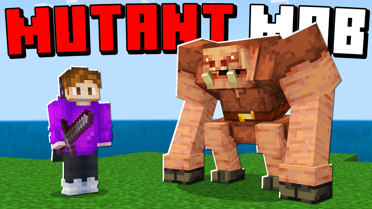 Minecraft ama MUTANT MOBLAR VAR! | Aphernix Minecraft Bedrock