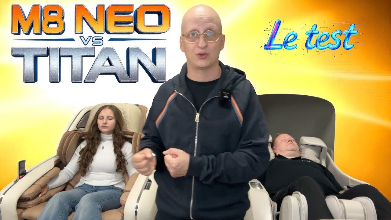 OHCO M8 Neo vs Titan Dome : quel fauteuil massant haut de gamme choisir ?