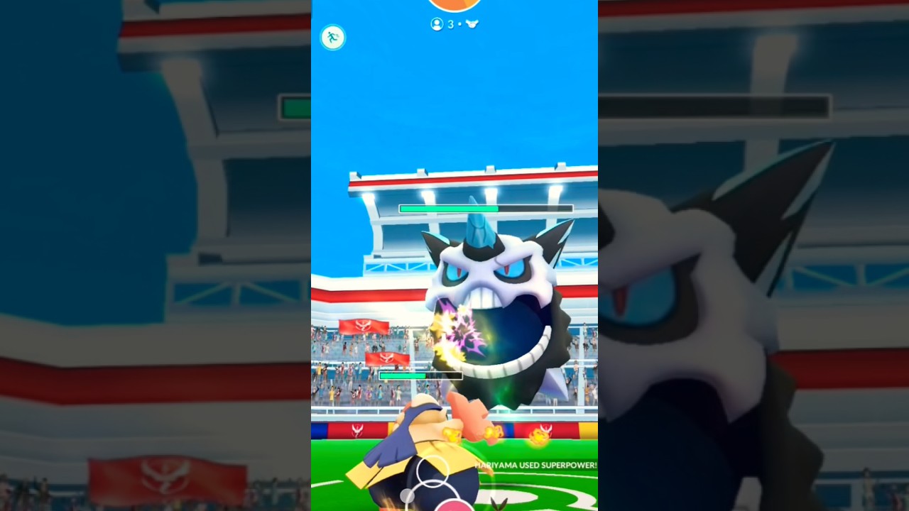 Pokemon battle gym dragon mega galalie 