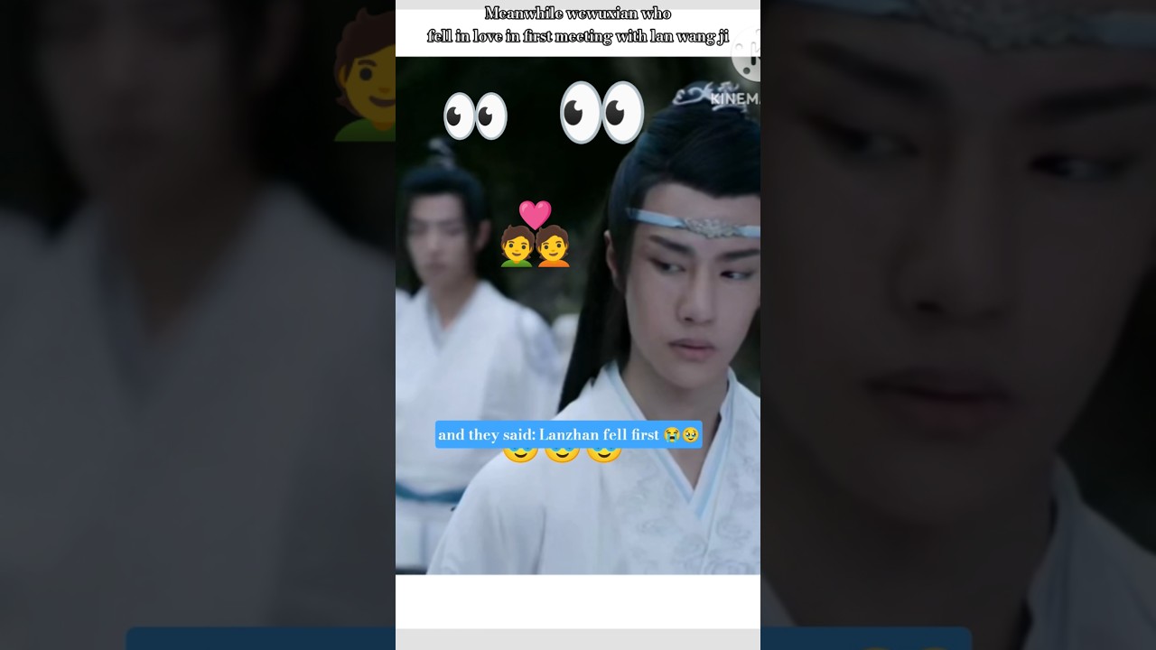 who fell First?💑👀😭 #theuntamed #wangxian #yizhan #theuntamed #lanwangji #mdzs #blshorts