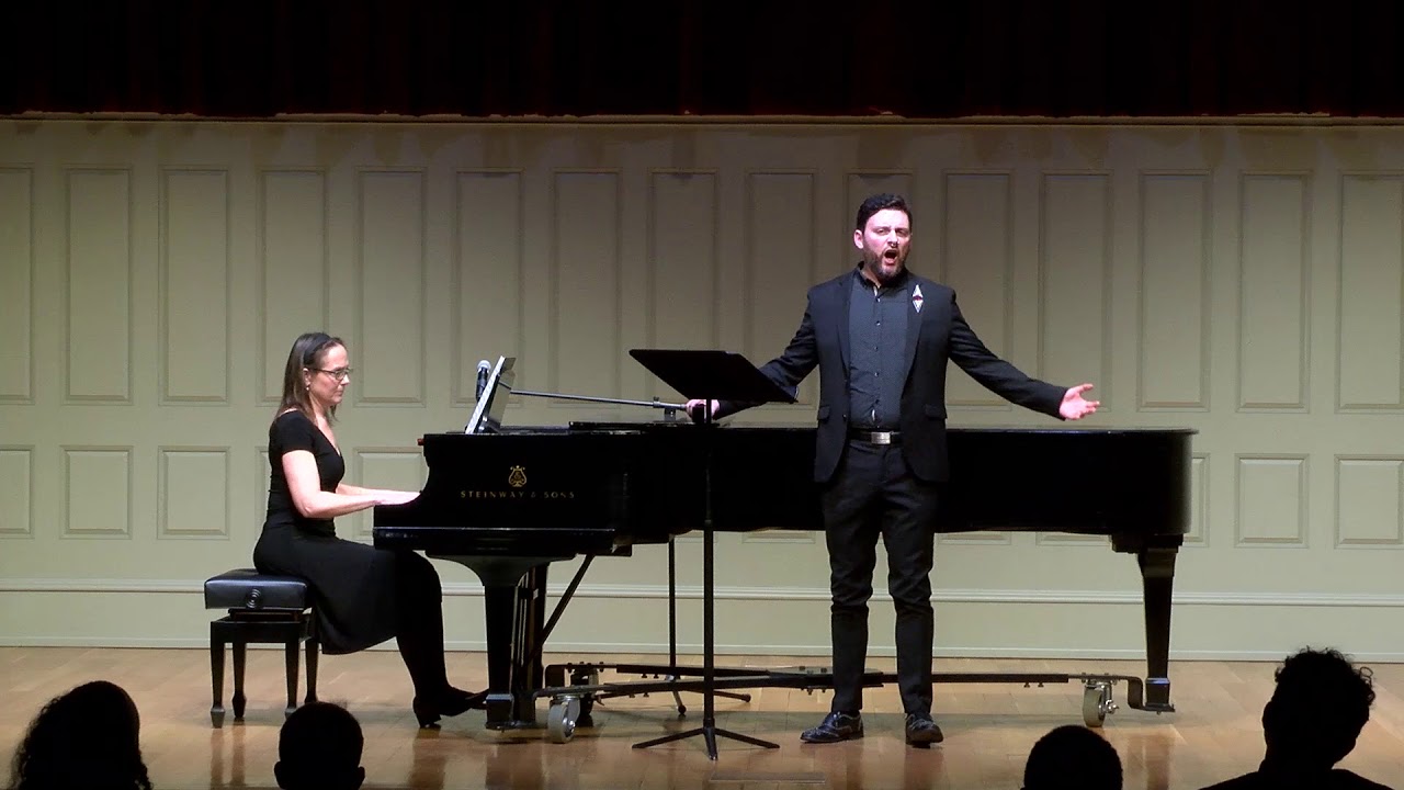 Jessye DeSilva, tenor sings 